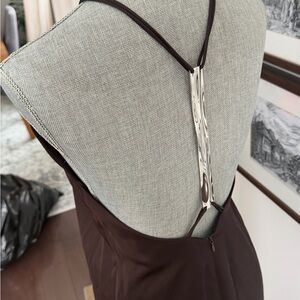 Zara Brown Maxi Dress